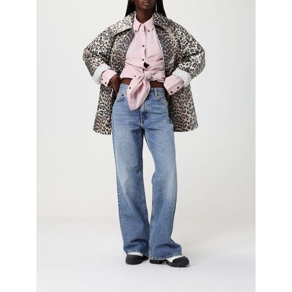 Ganni Shirt Woman Blush Pink - Picture 2 of 4